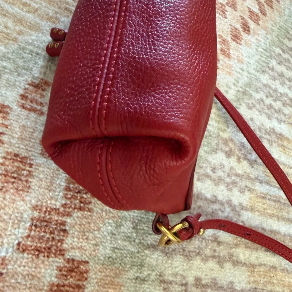 VGUC 2012 Chloe Mini Marcie Pochette Crossbody  Bag Purse Red Valentine's
